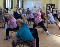 Chair yoga