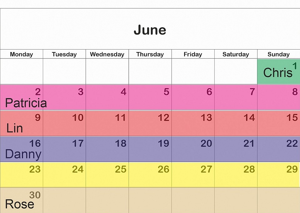 Trustee Emergency Rota