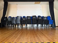 Stacking stage tables